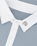 Mist Blue Men Competition T-shirt