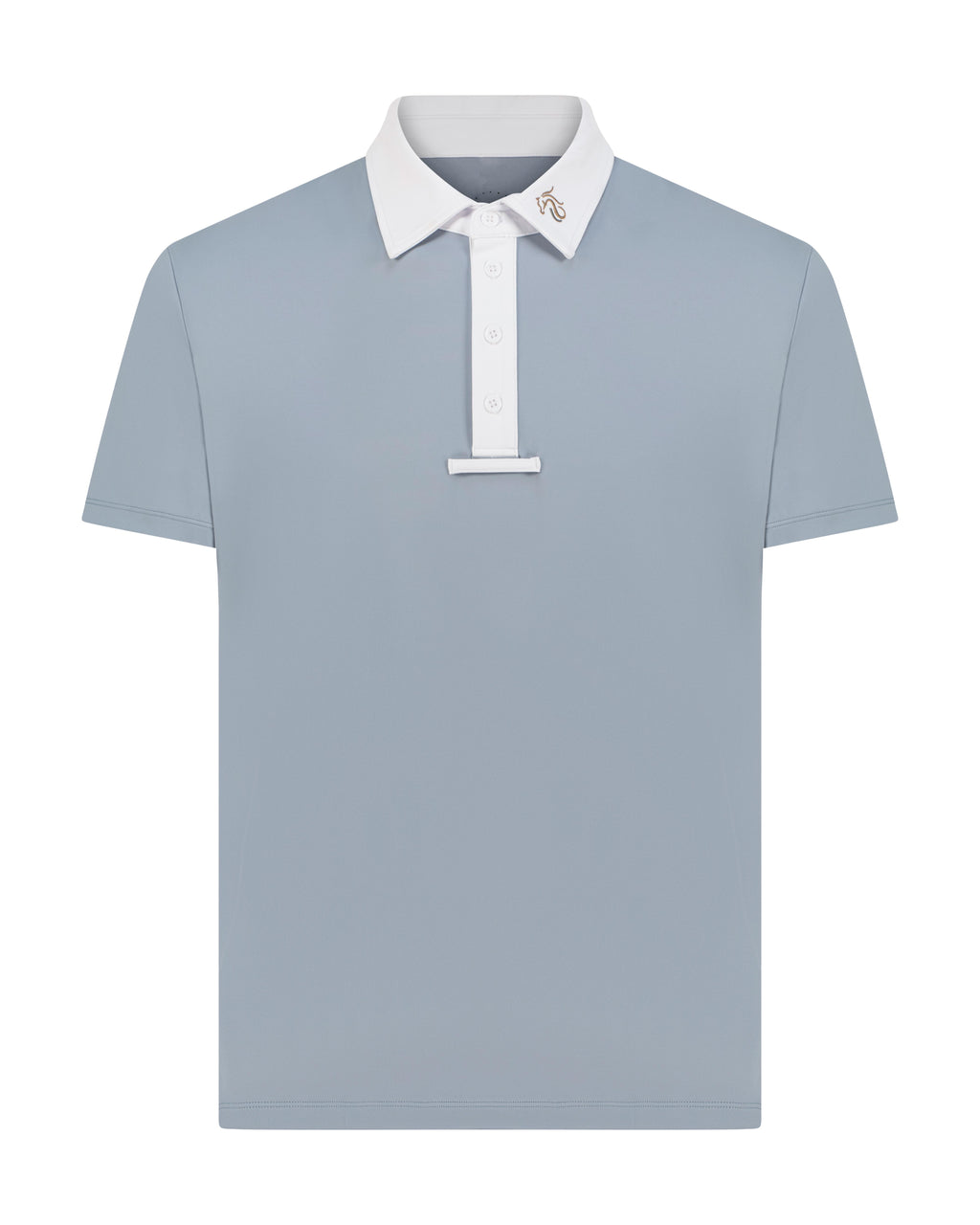 Mist Blue Men Competition T-shirt