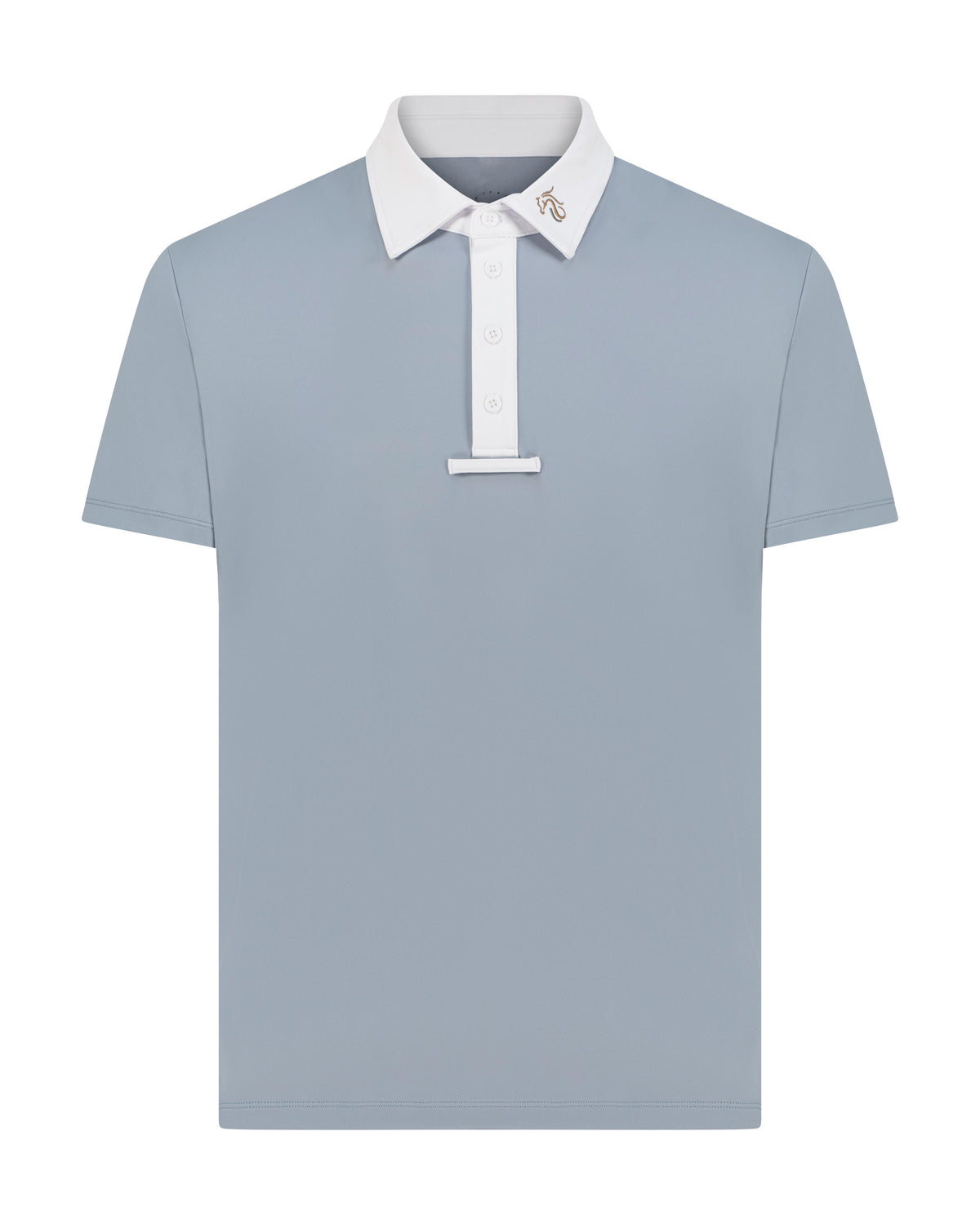 Mist Blue Men Competition T-shirt